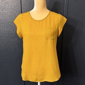 Lily White Pullover Top SZ S